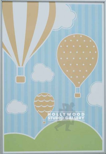 19X13 KENNEDY HOT AIR BALOONS SLVR