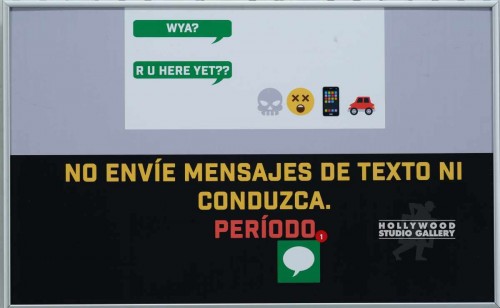 12X19 FERRARO NO ENVIE MENSAJES SLV