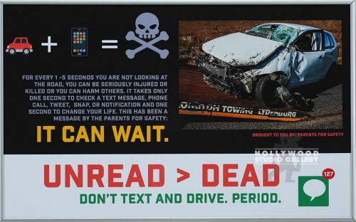 12X19 FERRARO- UNREAD>DEAD SLVR