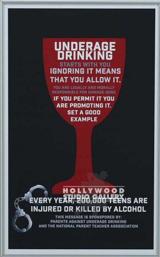 19X12 FERRARO-UNDERAGE DRINK. SLVR