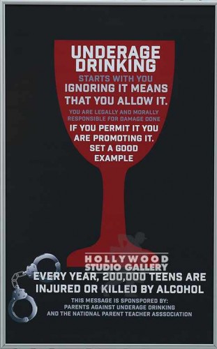 19X12 FERRARO UNDERAGE DRINKING SLV