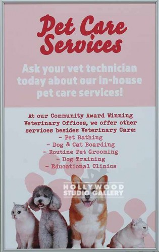 19X12 FERRARO PET CARE SERV SLVR