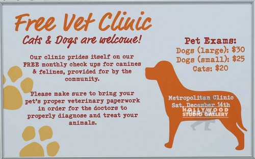 12X19 FERRARO-FREE VET CLINIC SLV