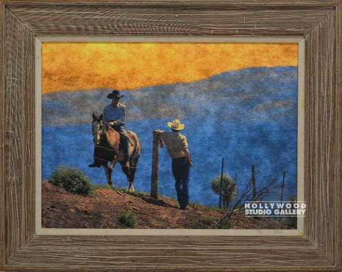 32X40 LANDRETH COWBOYS RUSTIC WD
