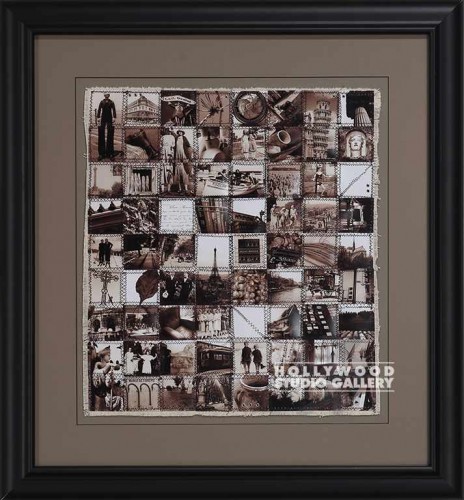 28x26 Sepia Euro-Photo Quilt