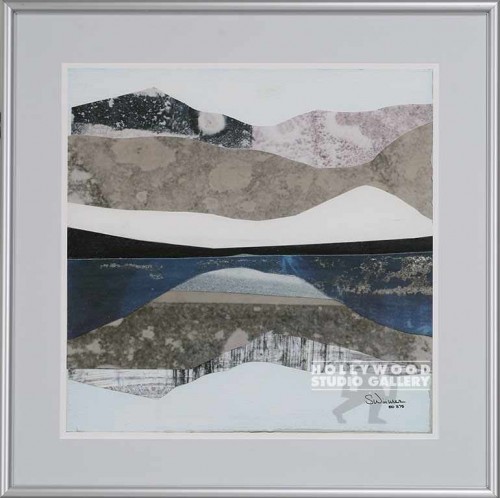 22x22 WINKLER WINTER ABST LANDSCAPE