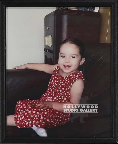 11x9 Clr Lil Girl Rd-Whte Flwer Drs