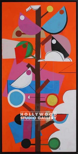 25x49 Akebrand Tree Abstract