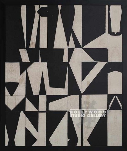 48x40GILLETTE COSINE1 GEO ABST BLCK