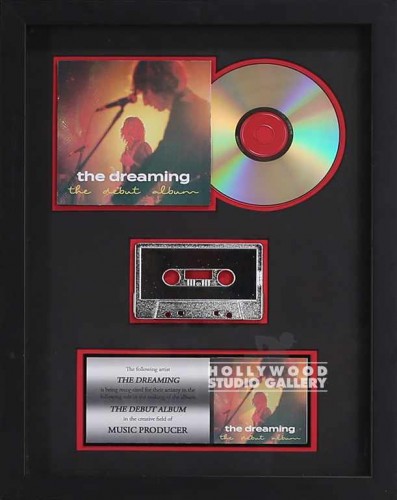 16X12 PLAT.CD DREAMING ALBUM