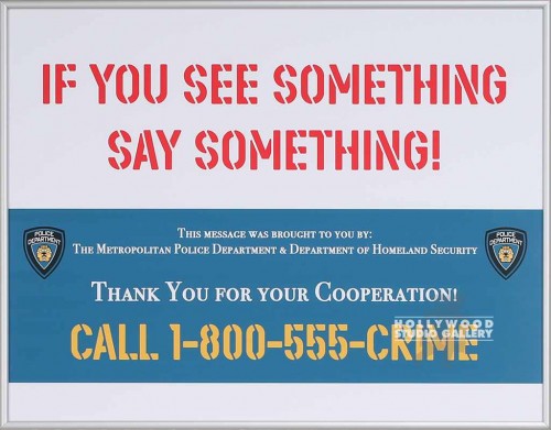 19X24 IF YOU SEE ..POSTER SLVR FRM