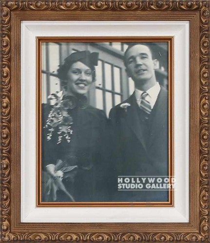 14x12 B. W Vint. Happy Couple