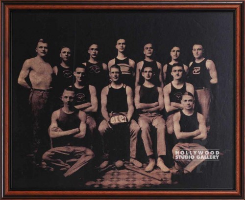 17x21 Sepia Vint Baseball Team