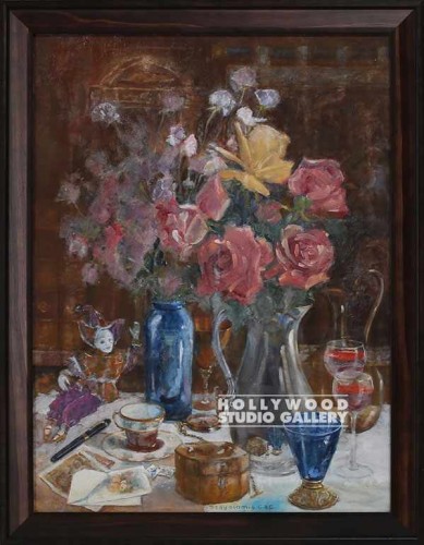 27x21 Fay Table Top Floral- Cnv