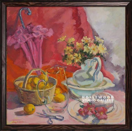 33x33 Fay Table Top w Parasol Cnv