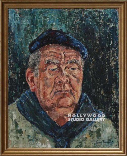22X18 S.FAY MALE W BLUE BARRETE