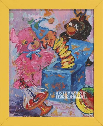 11x9 Fay Jack in the Box Yllw Frme