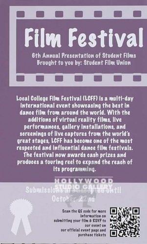 23X14 FILM FESTIVAL POSTER UNFRMD