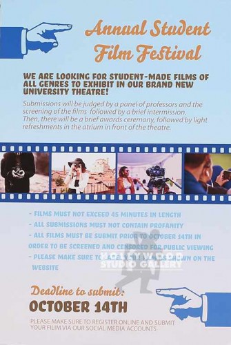 24X16 ANNUAL FILM POSTER UNFRMD
