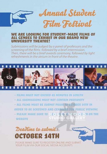 31X21 ANNUAL STUDENT POSTER UNFRMD