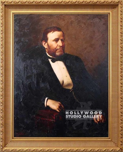 48x39 ULYSSES S.GRANT PORT GOLD FRM