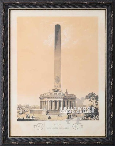 23x18 WASHINGTON MONUMENT 1846