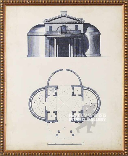 22X17 ARCHI-BLUEPRINT ENGRAVING