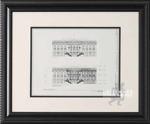 20x24 VINT ARCHI-RENDERING WHT-HSE