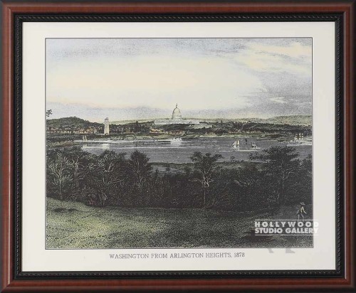19X23 WASHINGTON 1878 FRAMED