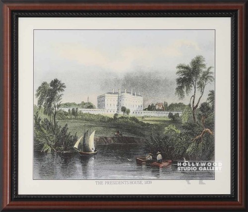 18X21 PRESIDENTS HOUSE 1839