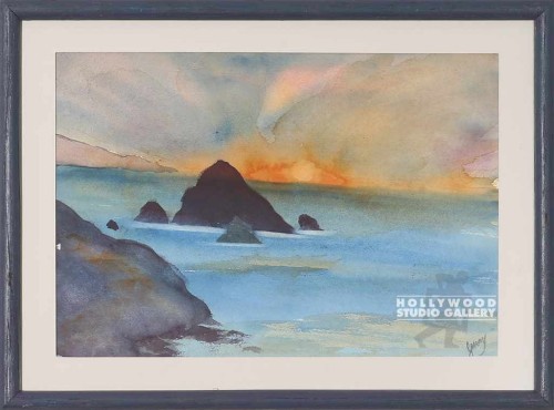 13X18 PRAY TROPICAL WATERCOLOR