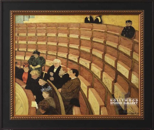 22x27 VALLOTTON PEOPLE THEATRE