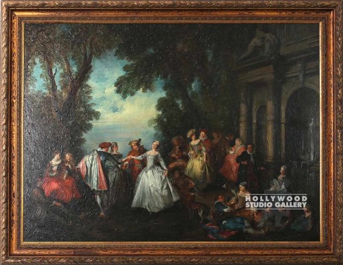 43x55 French Out Door Party