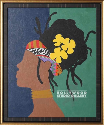 26X21 CAVIN AFRICAN-PORT WOMAN 2