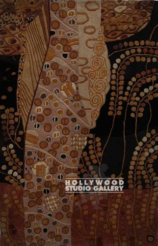 66X43 WALL RUG WILLOW-BLK-TAN-RUST