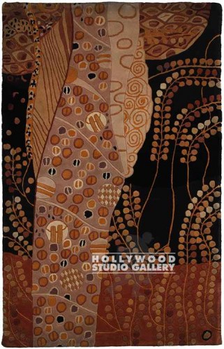66X43 WALL RUG WILLOW-BLK-TAN-RUST