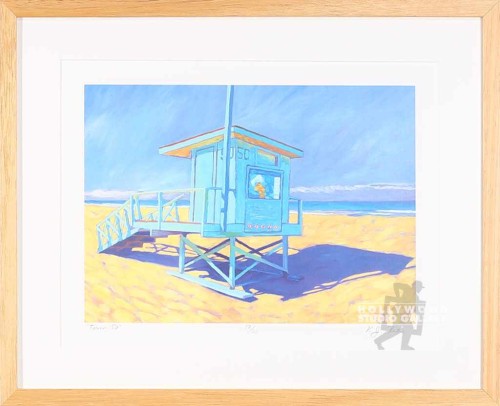 17X21 REITER TOWER 50/ BEACH PRINT