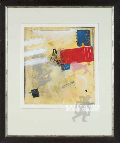 39X32 HOCKMAN YEL-RED-BLUE ABSRACT