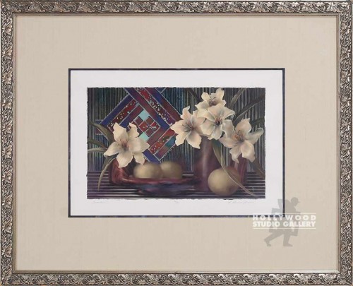 25X31 DENCH TIMELESS I-FLORAL/SLVR