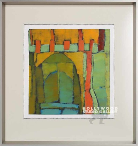 29X27 MCGINNIS COLORFUL ABST W/ARCH