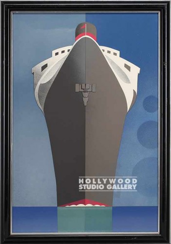 47x33 Fowler/Deco Ocean Liner   CIA