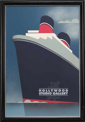 47x33 Fowler/Deco Ocean Liner   CIA