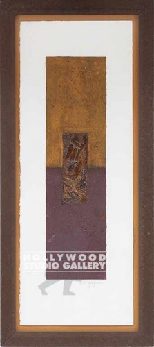 34X15 NIEHAUS GOLD-BURG.ABST COLLAG