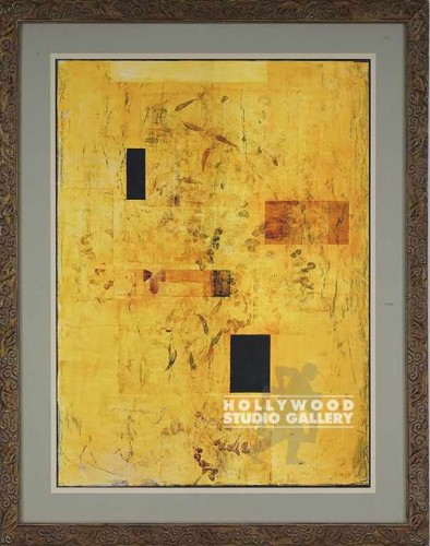 51X40 HERSH HEAVN-EARTH-YELLO-LEAFY