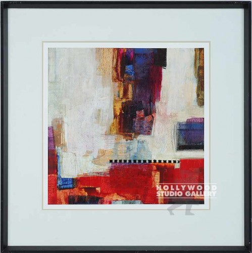 32X32 GIOVANNI ABSTR.W/RED-BLU/ BLK
