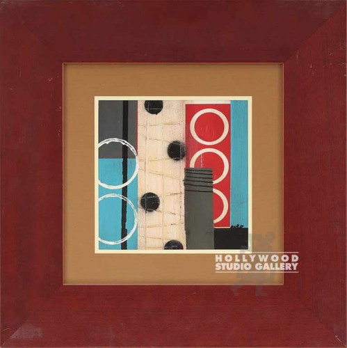 23X23 ANKE TURQ-RED-CRM/WIDE CHERRY