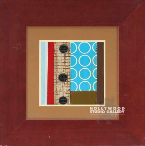 23X23 ANKE TURQ-RED-CRM/WIDE CHERRY