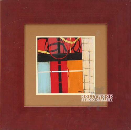 23X23 ANKE RED-BLK-CRM-BLU/ WIDE
