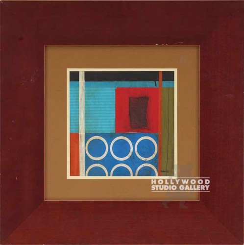 23X23 ANKE TURQ-BLU-RED-GRN/ WIDE