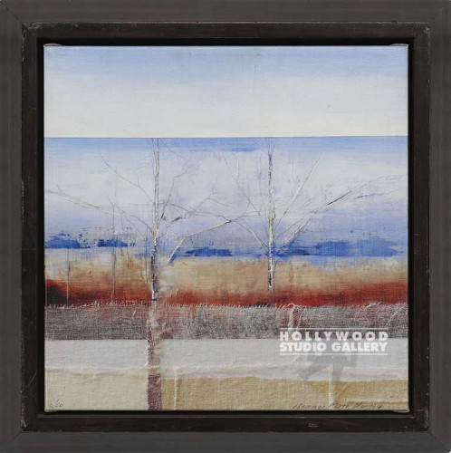 16X16 HARVEY STARK TREES W/BLU/WEDG